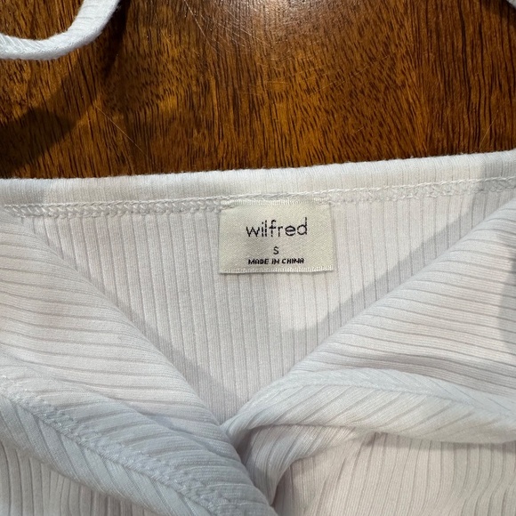 Aritzia Wilfred Crop Top White - Size S. - Picture 11 of 14